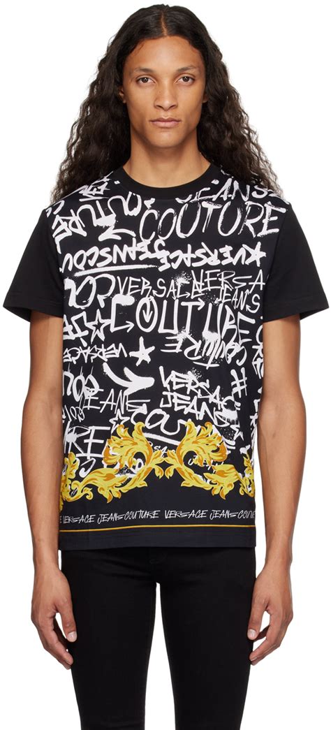 versace graffiti t shirt